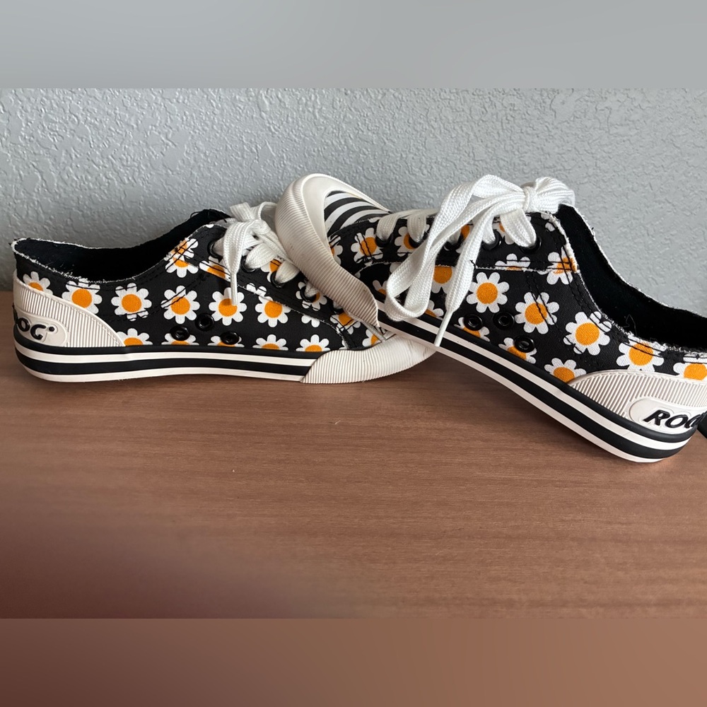Rocket dog floral sneakers size 6.5 HTF - Picture 6 of 14